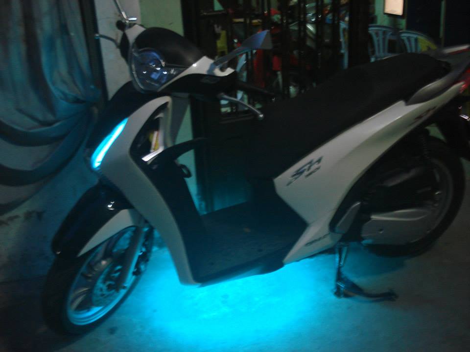 Đèn gầm xe máy