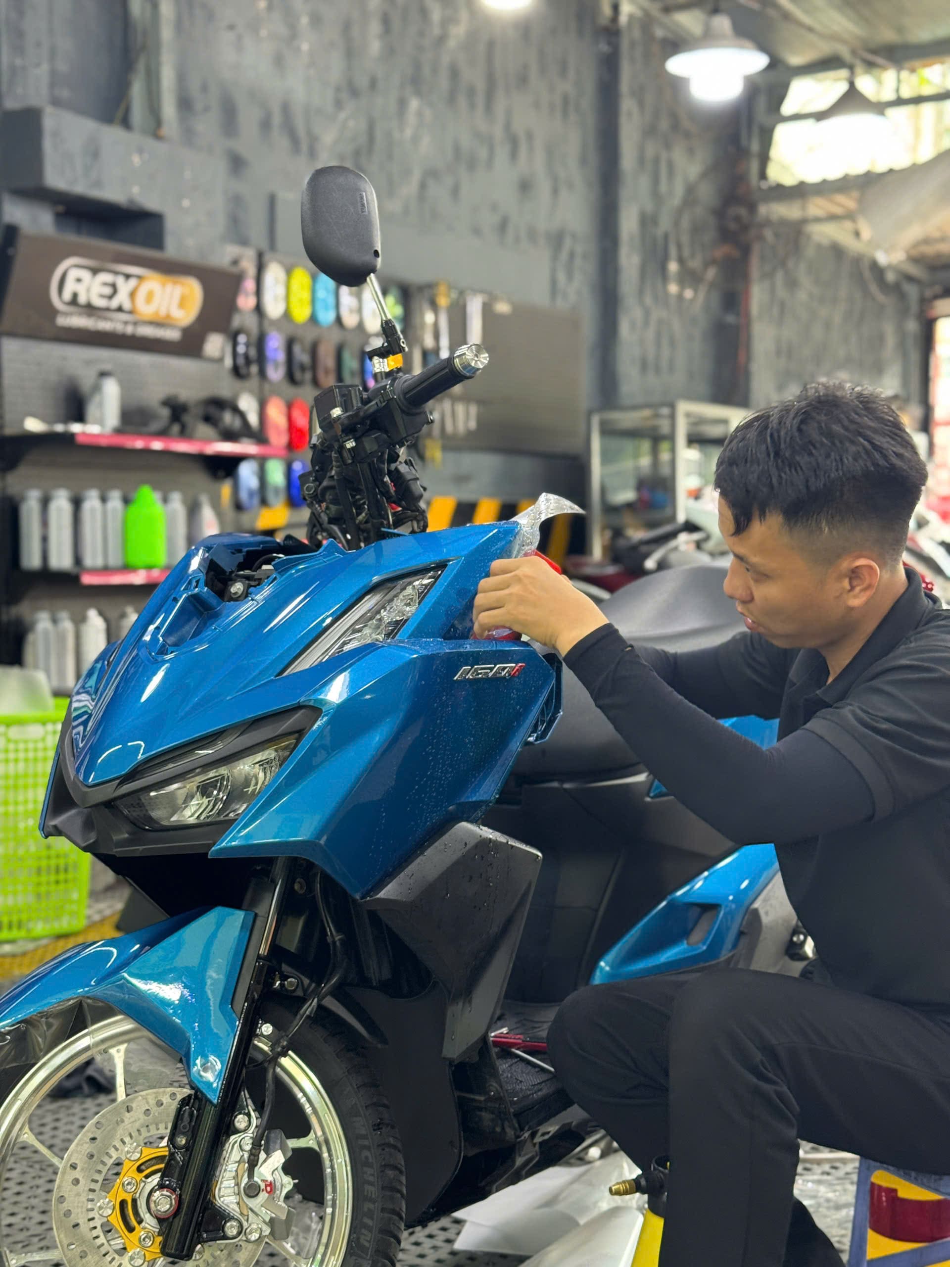 Dán PPF TPU 8.5mil Cho Vario Tại Sài Gòn Độ Xe Gò Vấp