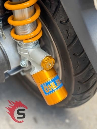 Phuộc Ohlins 349 Có Gì Đặc Biệt Khi Lắp Cho Honda Stylo ?