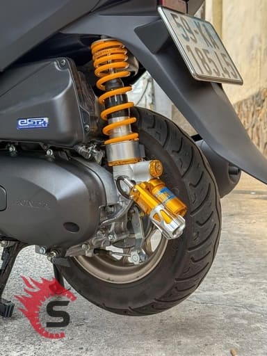 Phuộc Ohlins 349 Có Gì Đặc Biệt Khi Lắp Cho Honda Stylo ?