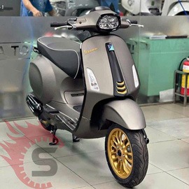 Sơn Đổi Màu Cho Vespa 150 Tại Sài Gòn Độ Xe Gò Vấp