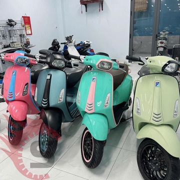 Sơn Đổi Màu Cho Vespa 150 Tại Sài Gòn Độ Xe Gò Vấp