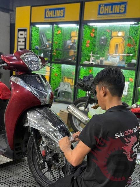 Dán PPF TPU 8.5mil SH Mode Tại Sài Gòn Độ Xe Gò Vấp