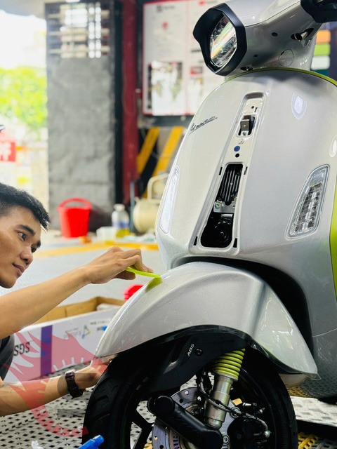 PPF TPU 8.5mil cho vespa Tại Gò Vấp