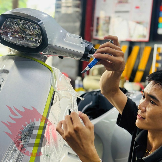 PPF TPU 8.5mil cho vespa Tại Gò Vấp