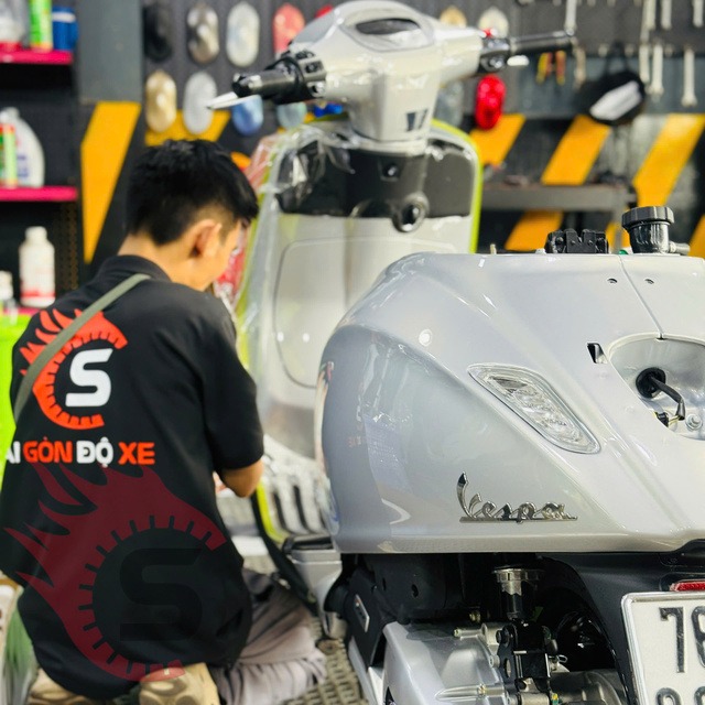 PPF TPU 8.5mil cho vespa Tại Gò Vấp