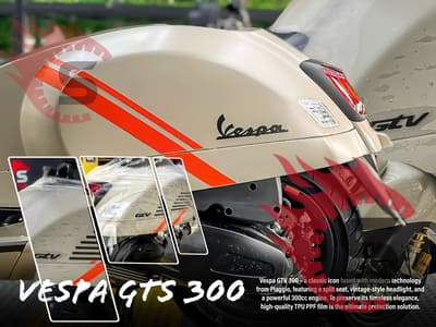 Dán PPF Cho Vespa GTV 300