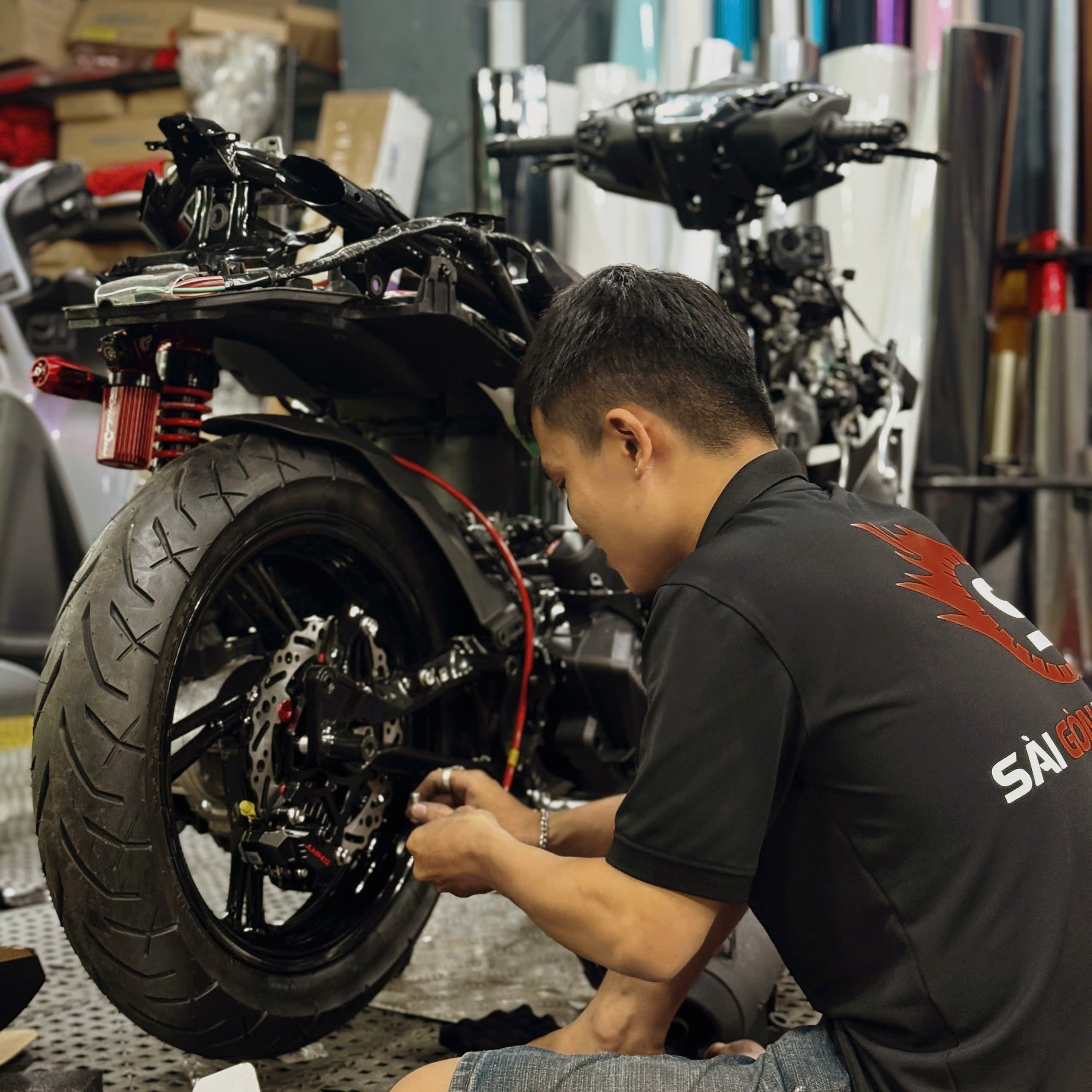 SH160 Độ Tay SMRT