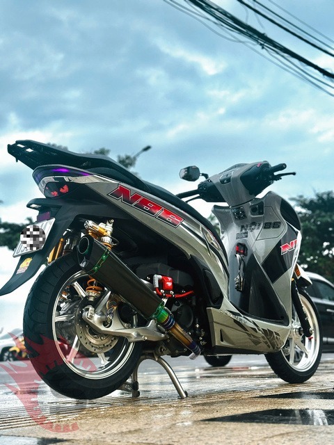 Pô GP Racing Cho SH350 