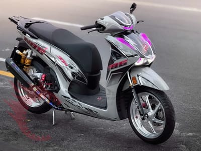 SH350 Độ Pô GP 