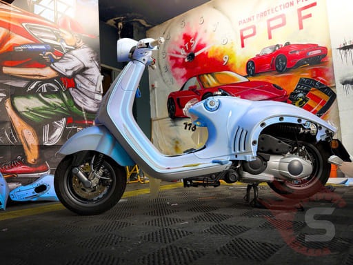 Vespa 946 Snake 2025 Nâng Cấp Bảo Vệ Sơn Với PPF TPU Cao Cấp 