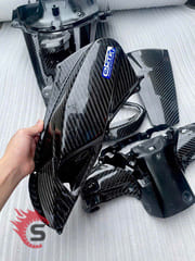 Dịch Vụ Bọc Carbon Fiber Cho Xe Tay Ga & Xe Máy – Đẳng Cấp Tại Sài Gòn Độ Xe