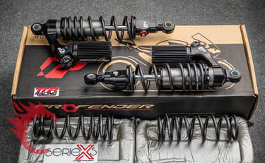 Phuộc Profender X Series Cho Wave, Dream, Future, Super Cub – Độ Êm & Bền Tại Sài Gòn Độ Xe