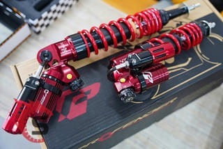 Phuộc Profender Cho Vespa – Ngon, Bổ, Rẻ, Hiệu Năng Cao Tại Sài Gòn Độ Xe