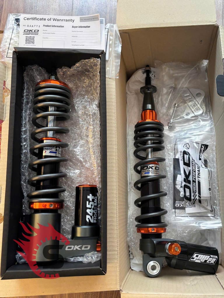 Phuộc OKD Thái Lan Cho Vespa – Sài Gòn Độ Xe: Tối Ưu Hiệu Năng Với Chi Phí Hợp Lý