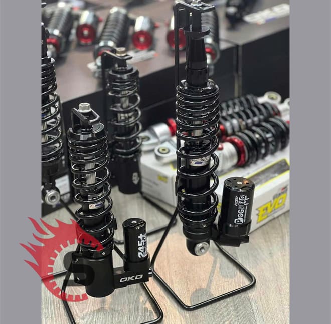 Phuộc OKD Thái Lan Cho Vespa – Sài Gòn Độ Xe: Tối Ưu Hiệu Năng Với Chi Phí Hợp Lý