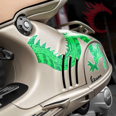 Dán PPF TPU Nhám Cho Vespa 946