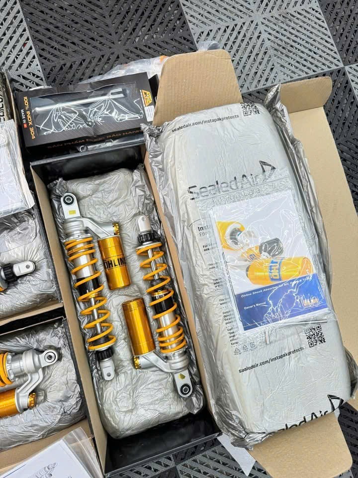 Phuộc Ohlins cho xe SH - Món đồ chơi xe SH đắt giá