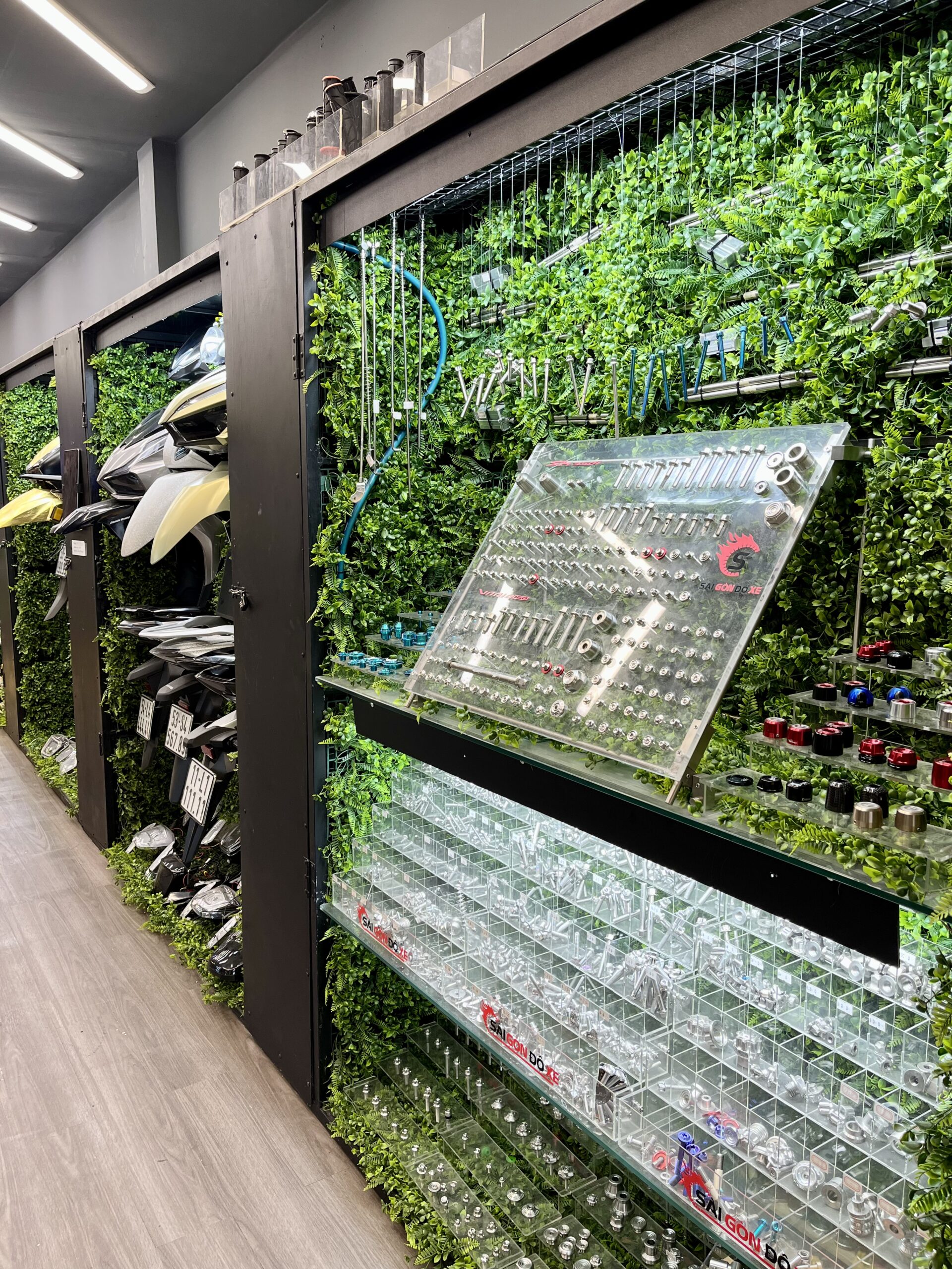 Không gian shop đồ chơi xe máy gần đây uy tín