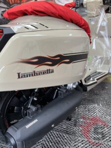 Lambretta X300 Wrap PPF TPU 10 Mil
