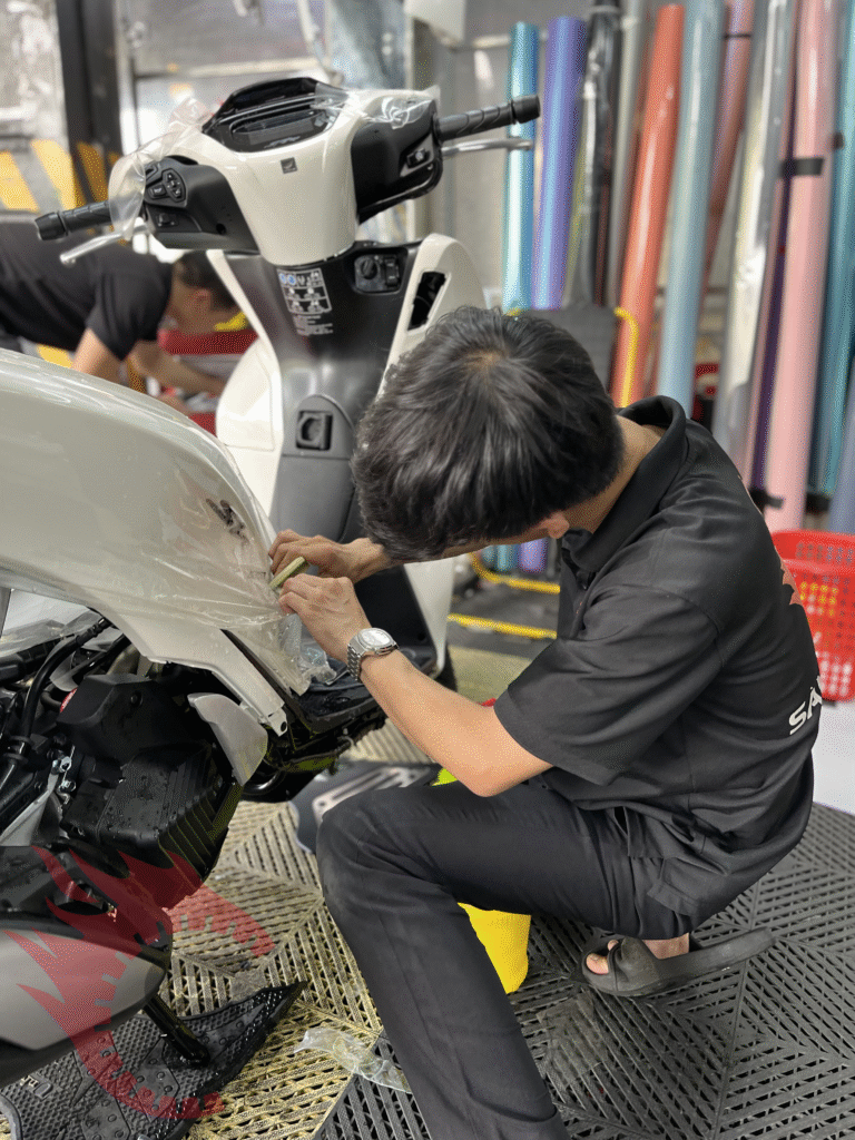 Có nên dán ppf tpu cho xe máy không