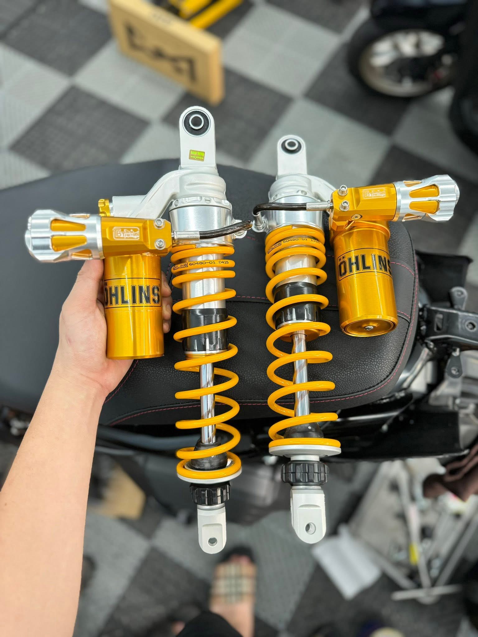 Phuộc Ohlins SH - Nâng cấp hiệu suất và thẩm mỹ cho xe Honda SH
