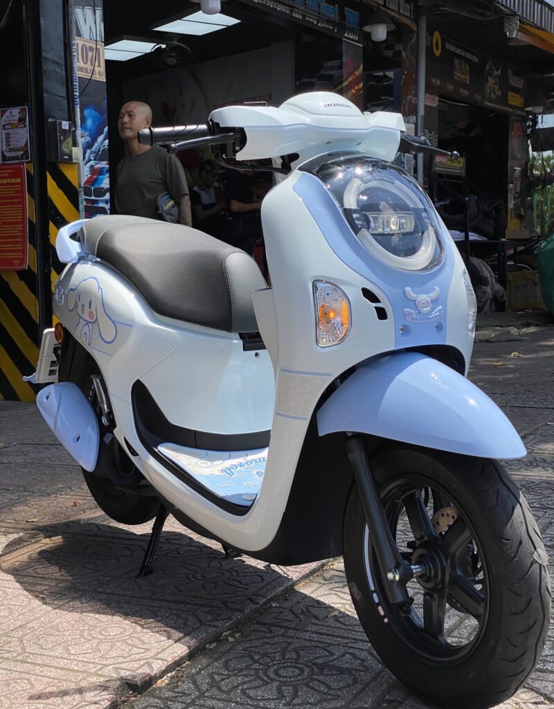 Dán PPF TPU Xe Scoopy Cinnamoroll
